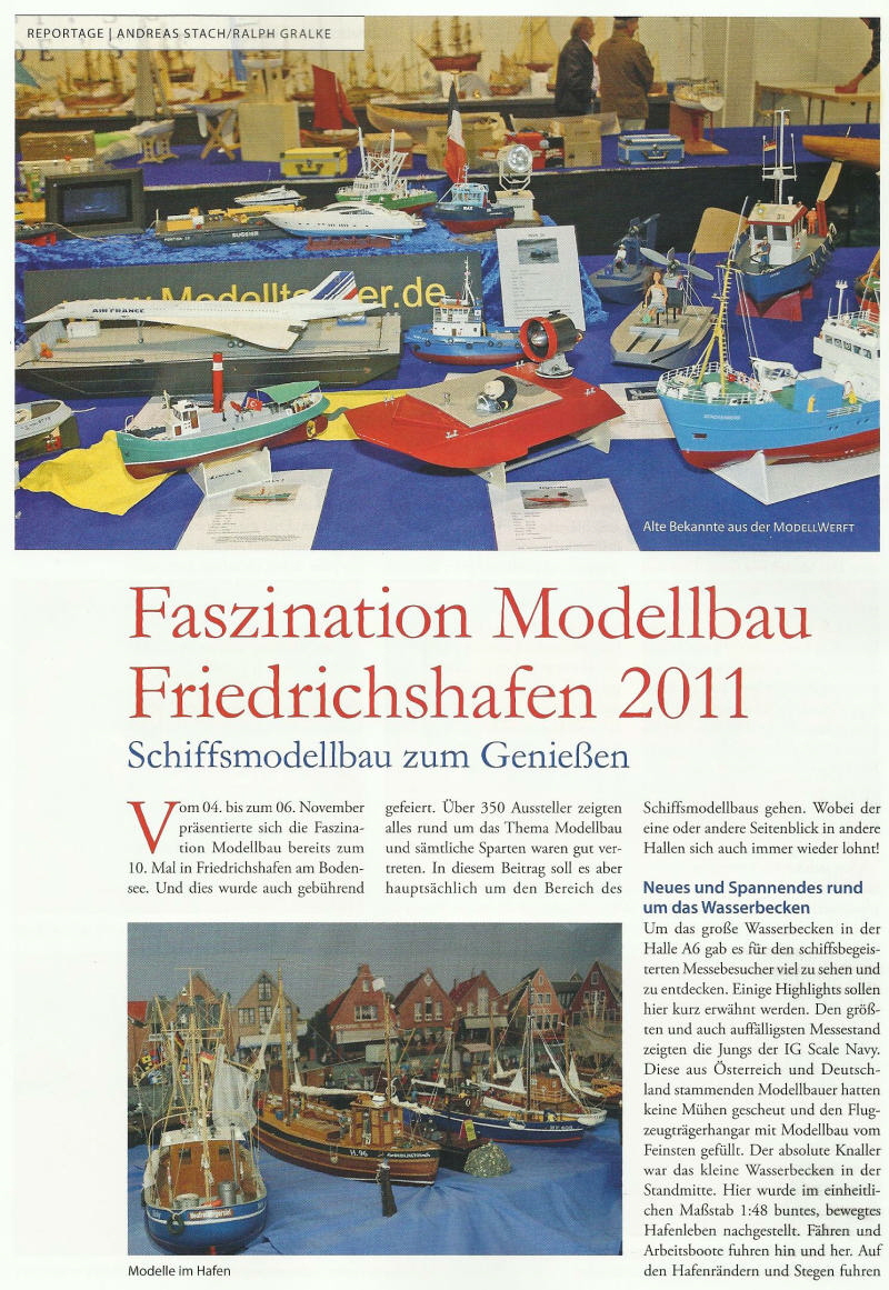 Messe-Bericht Friedrichshafen 2011
